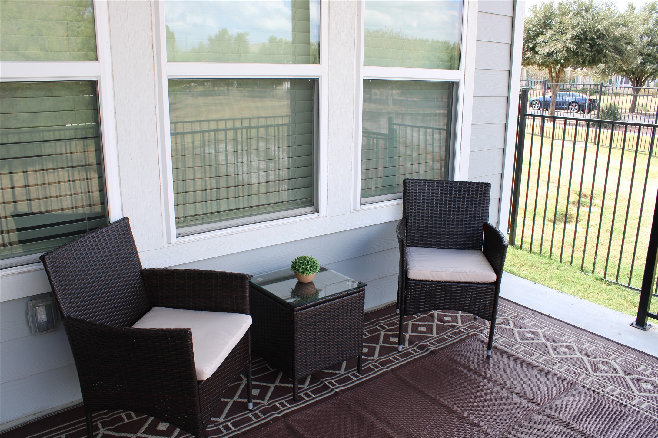 1007 Harwell Loop Kyle, TX 78640 - Photo 32 of 40 a outdoor living space with furniture
