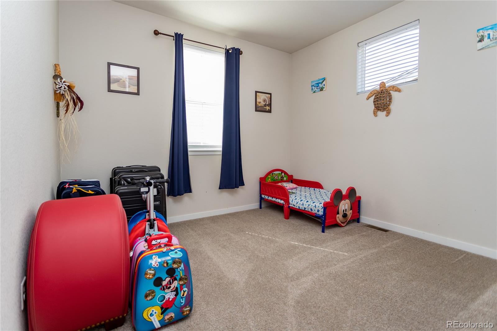 4208 Notch Trail Colorado Springs, CO 80924 - Photo 28 of 40 a kids bedroom with a bed and a window