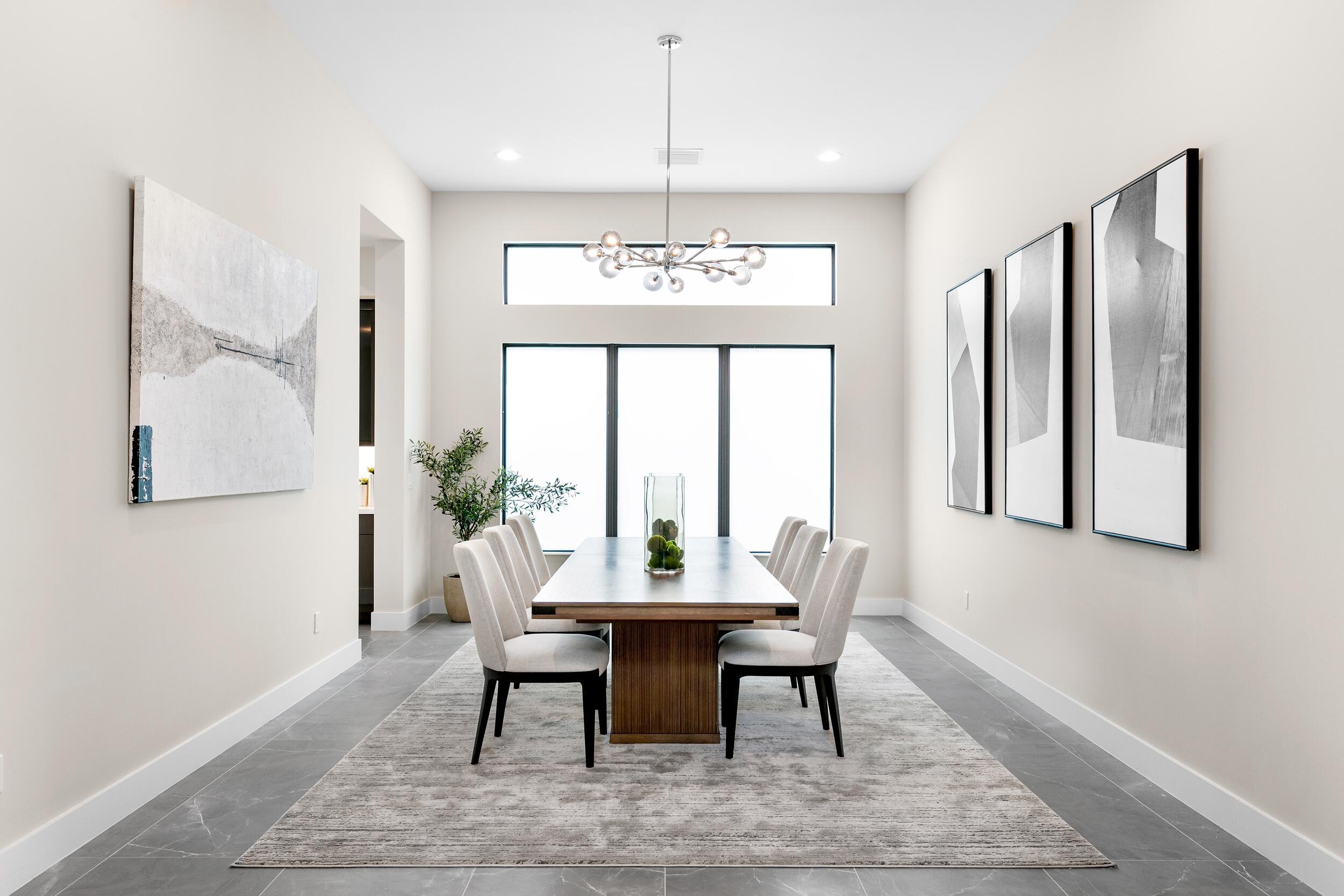 9132 Benedetta Place Boca Raton, FL 33496 - Photo 13 of 50 a view of a dining room with furniture window and wooden floor