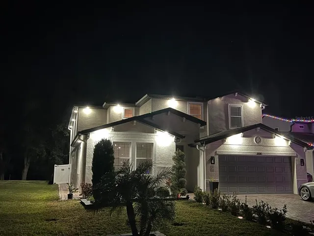 a view of a room with yard