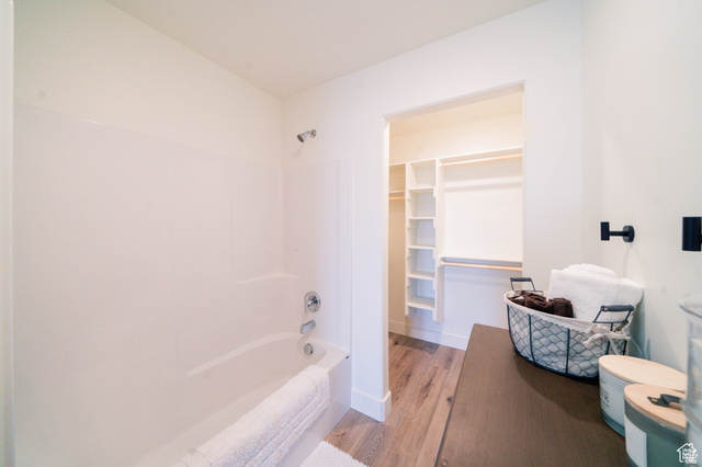 220 Spring Creek Parkway Providence, UT 84332 - Photo 8 of 17 White tub and shower combination with chrome fixtures