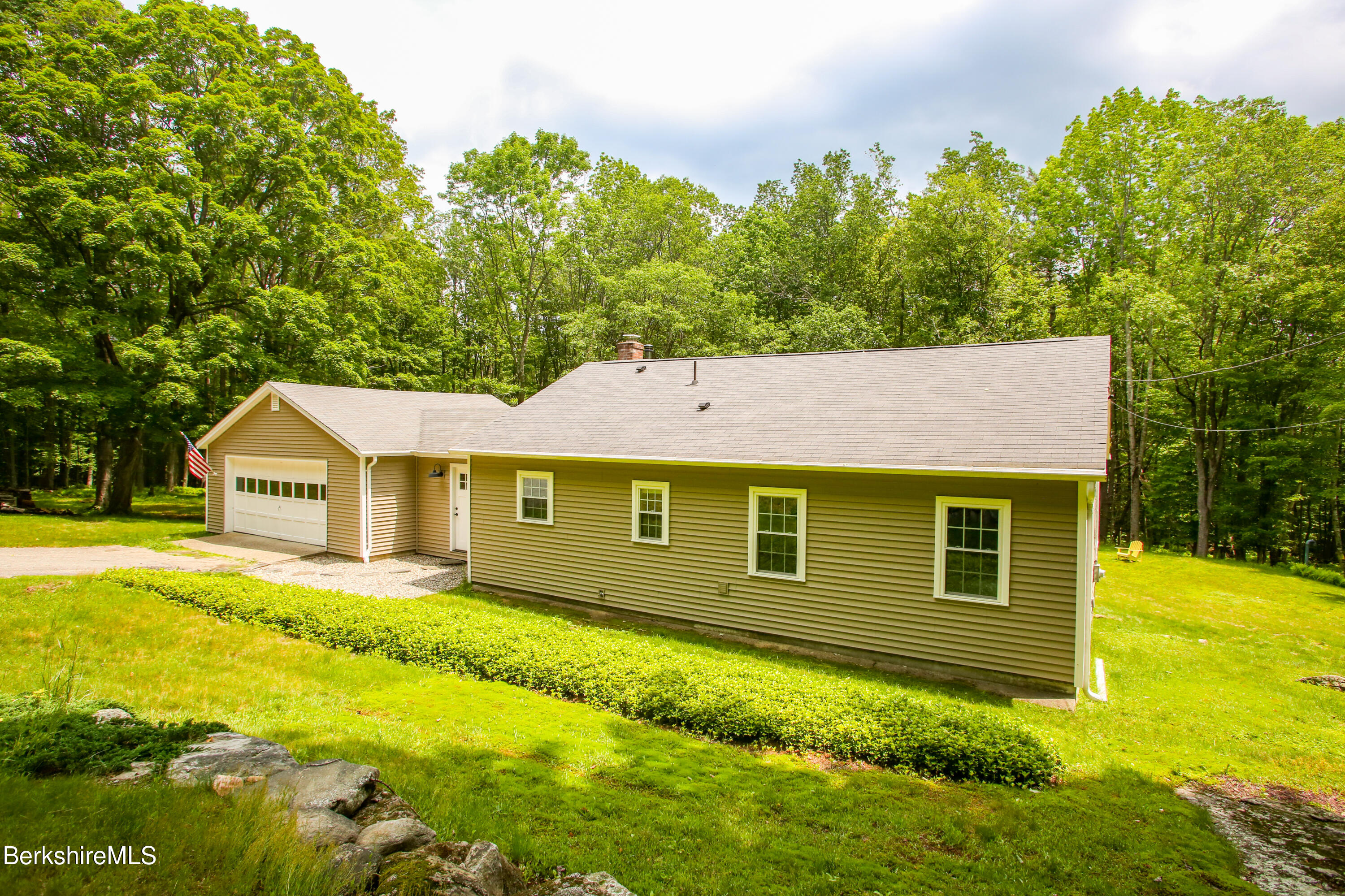 127 County Road Rowe, MA 01367 - Photo 23 of 29 a view of a house with a yard