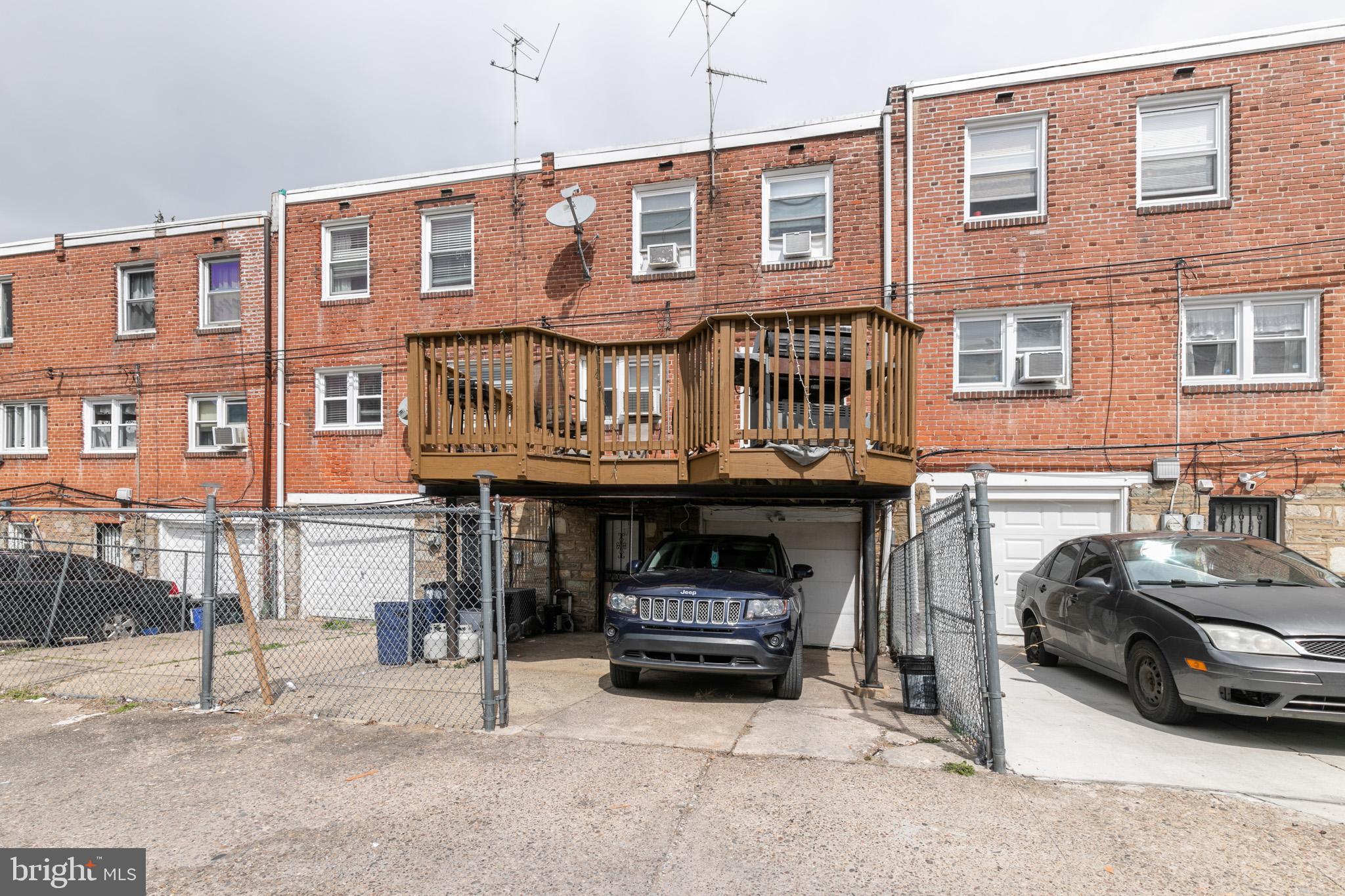 7908 Temple Road Philadelphia, PA 19150 - Photo 14 of 14 Carport/Garage/Deck