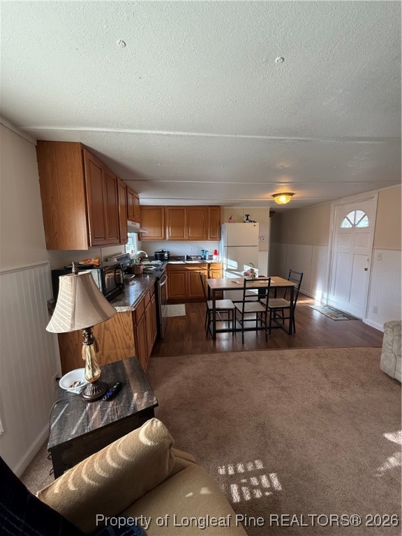640 Faith Road Pembroke, NC 28372 - Photo 23 of 26 a living room with furniture a window and kitchen view
