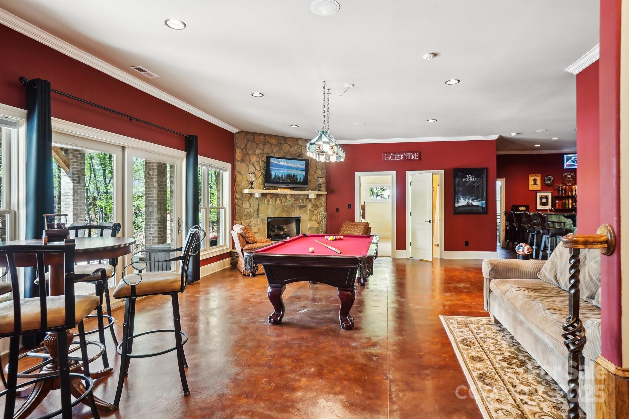 167 Maple View Drive Troutman, NC 28166 - Photo 24 of 48 a room with furniture pool table and windows