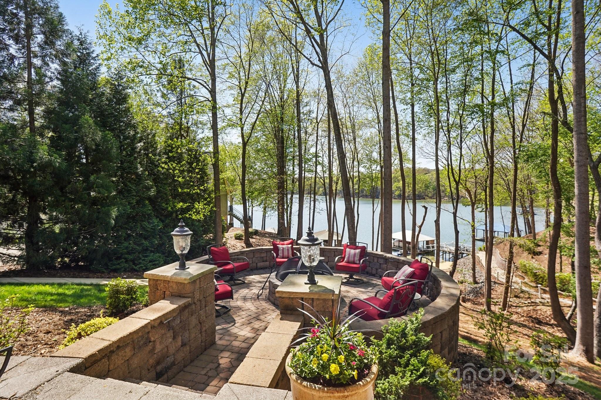 167 Maple View Drive Troutman, NC 28166 - Photo 35 of 48 a garden view with seating space
