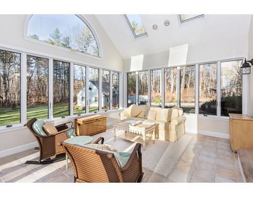 51 Townsend Farm Road Boxford, MA 01921 - Photo 15 of 30 a living room with furniture large windows and wooden floor