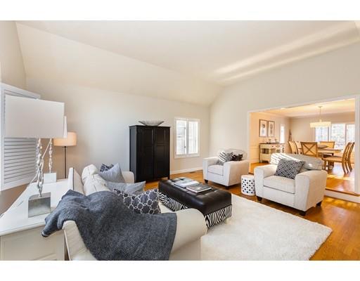 51 Townsend Farm Road Boxford, MA 01921 - Photo 17 of 30 a living room with furniture and a flat screen tv
