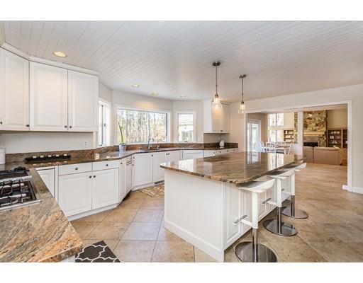 51 Townsend Farm Road Boxford, MA 01921 - Photo 8 of 30 a kitchen with granite countertop a sink cabinets and wooden floor