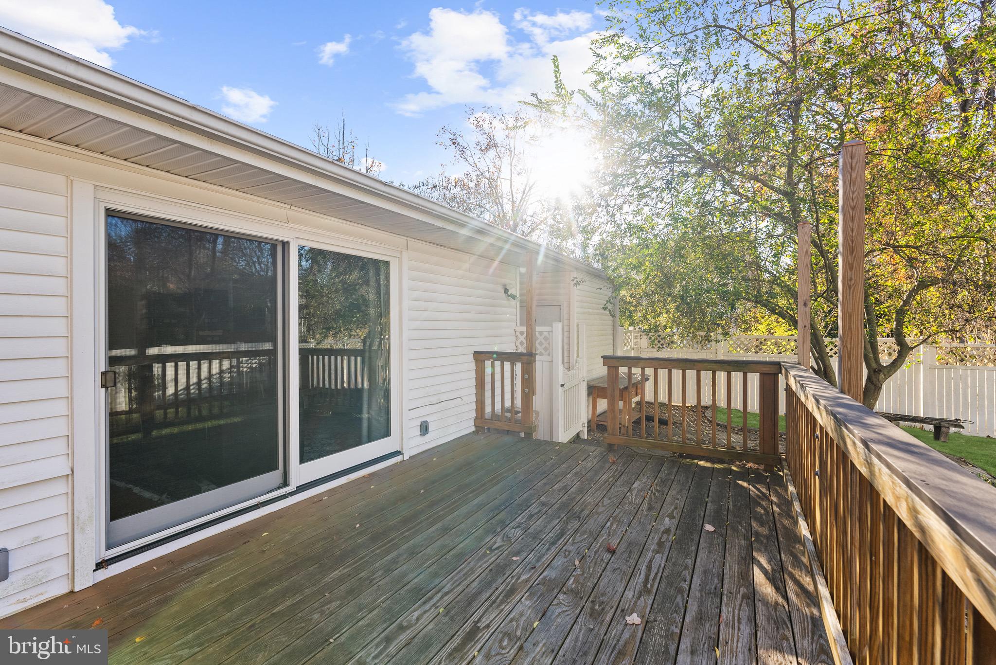 2002 Shenandoah Road Alexandria, VA 22308 - Photo 11 of 20 a view of balcony with wooden floor