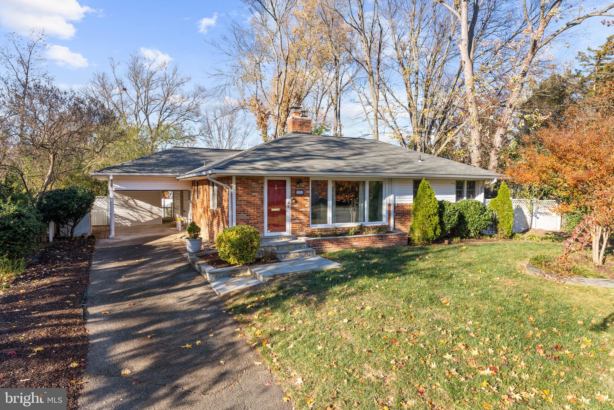 2002 Shenandoah Road Alexandria, VA 22308 - Photo 3 of 20 a front view of a house with yard porch and furniture