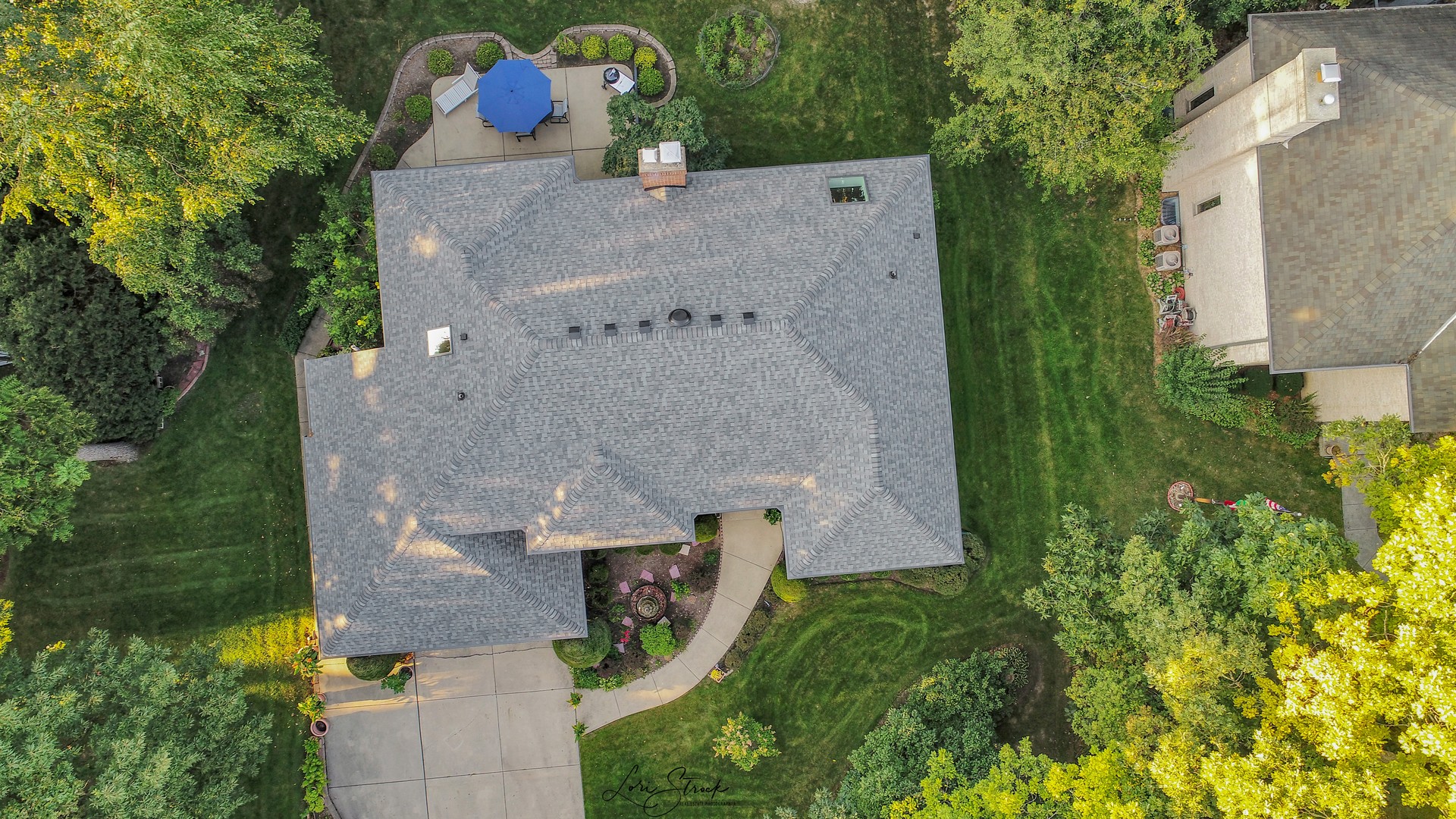 640 Ford Lane Bartlett, IL 60103 - Photo 4 of 46 an aerial view of a house with outdoor space and seating area