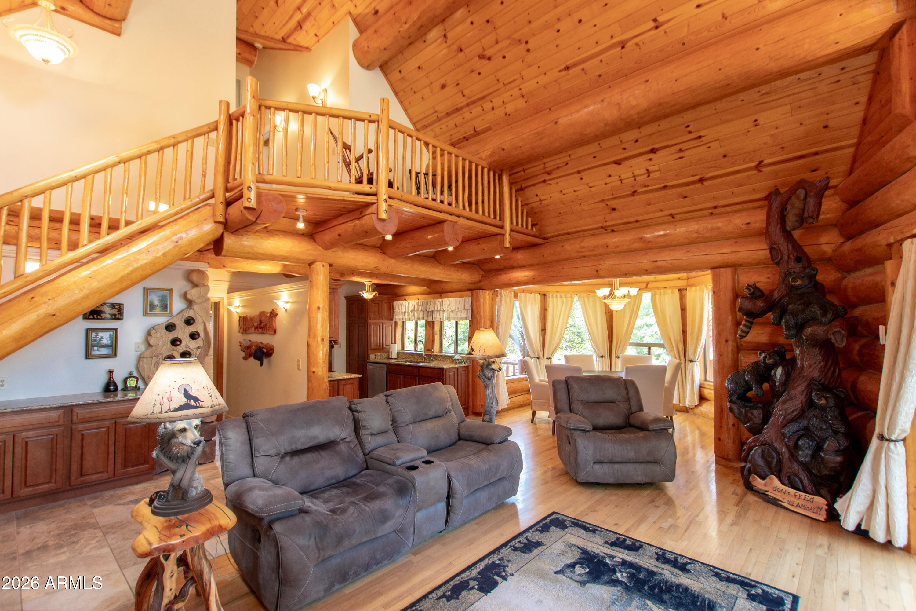6168 Hidden Pines Loop Pine, AZ 85544 - Photo 5 of 25 a living room with furniture