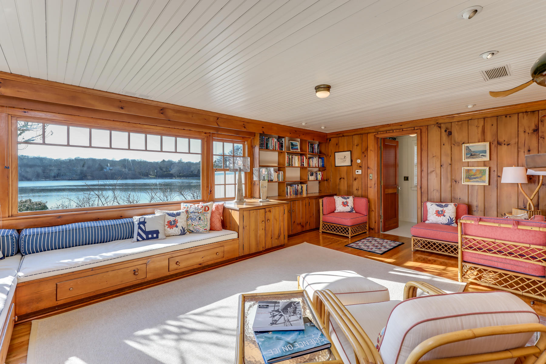 67 Quonset Road Falmouth, MA 02540 - Photo 27 of 55 a reading room with furniture and a large window