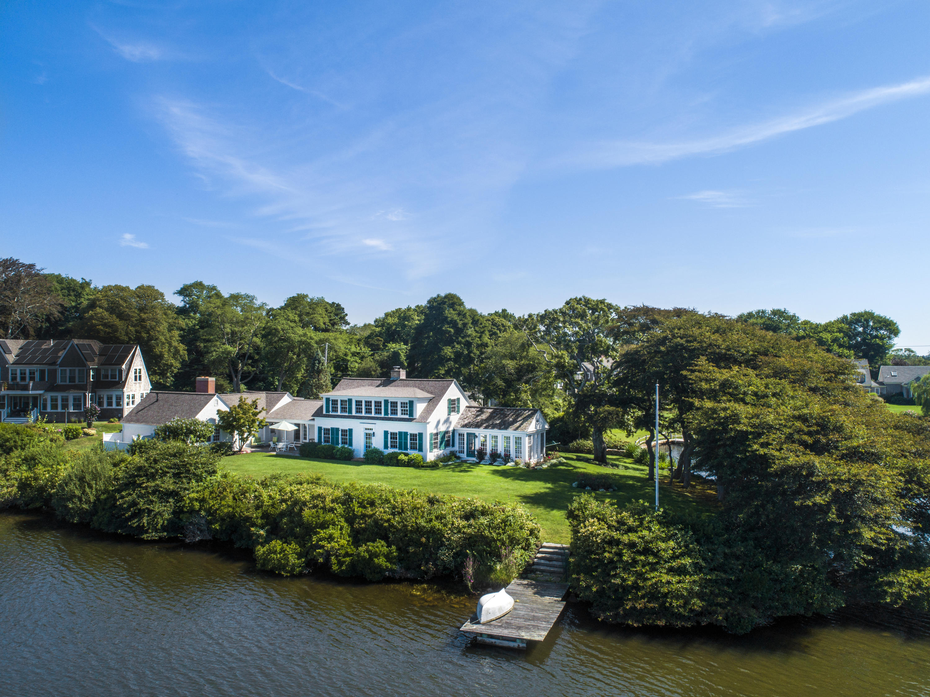 67 Quonset Road Falmouth, MA 02540 - Photo 49 of 55 a view of a garden with houses