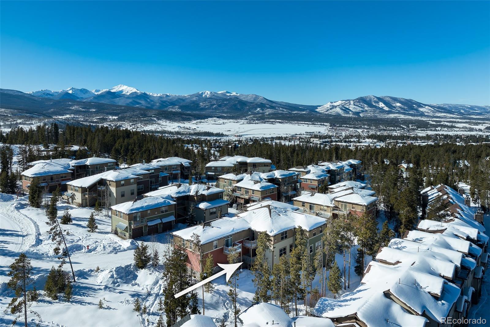 180 County Road, Unit 1 Fraser, CO 80442 - Photo 7 of 37 a picture of city view with lake view and mountain view