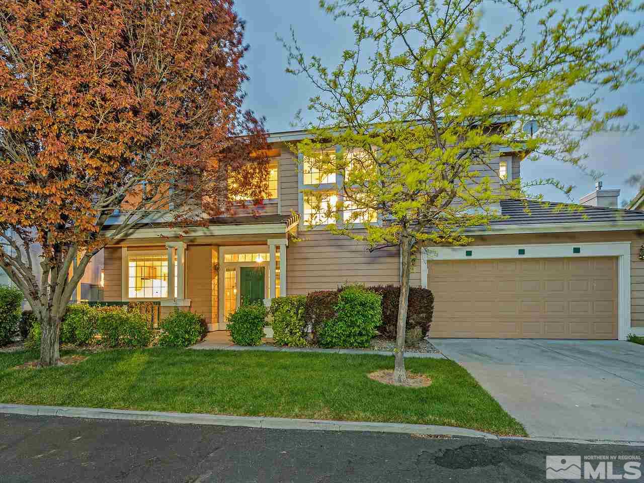 1287 Tule Drive Reno, NV 89521 - Photo 1 of 32 front view of a house with a yard