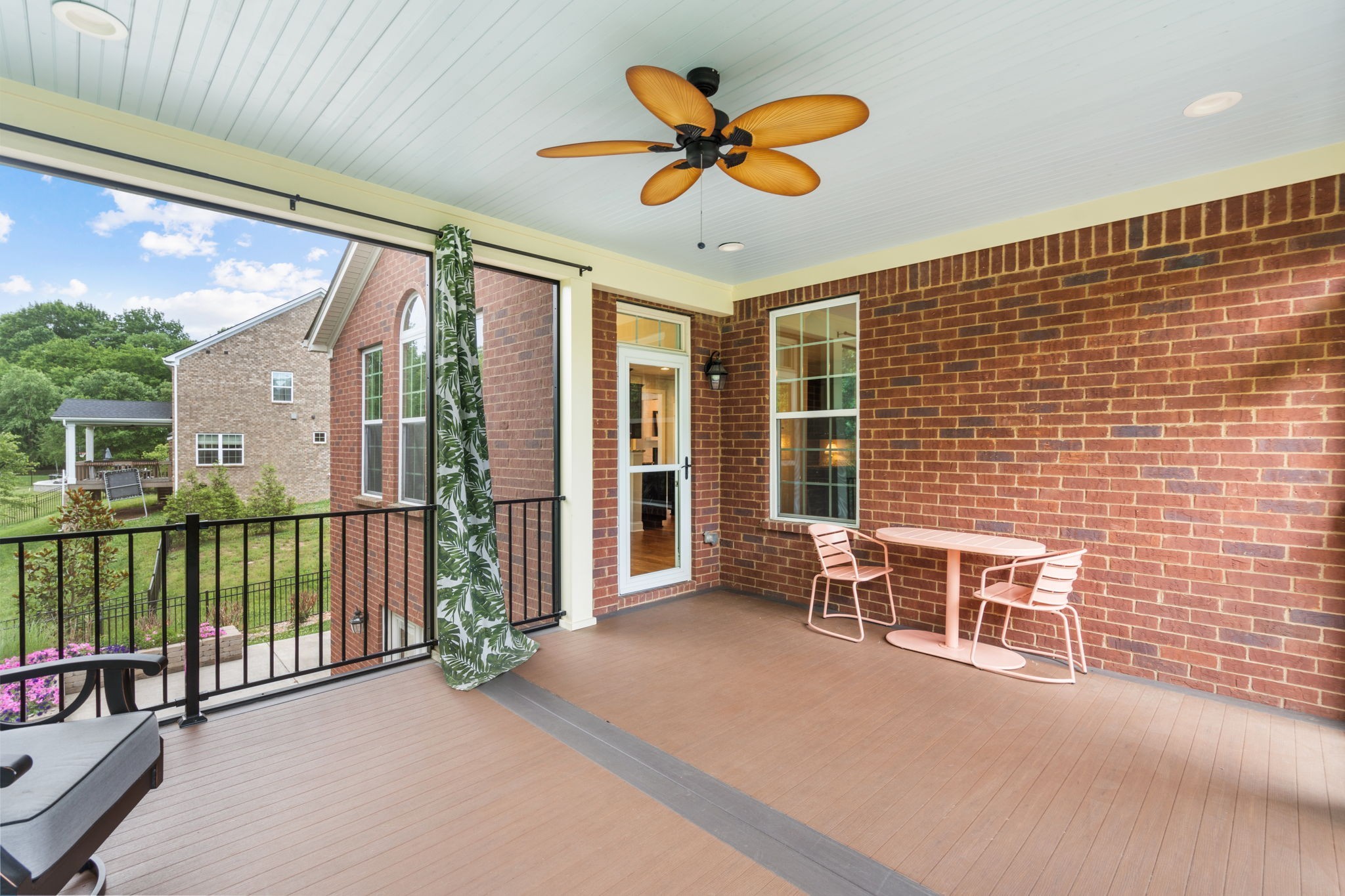121 Stream Valley Boulevard Franklin, TN 37064 - Photo 19 of 60 a view of a patio with a table and chairs