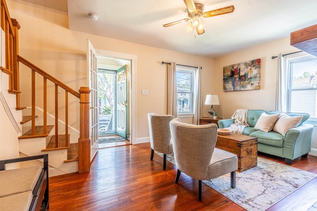 51 Edwin Road Waltham, MA 02453 - Photo 3 of 35 a living room with furniture and a window