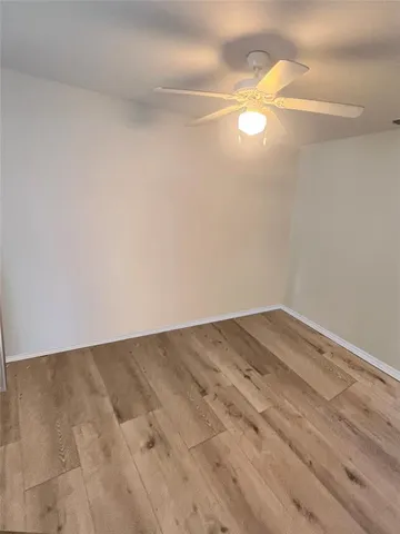 a view of a room with an empty space
