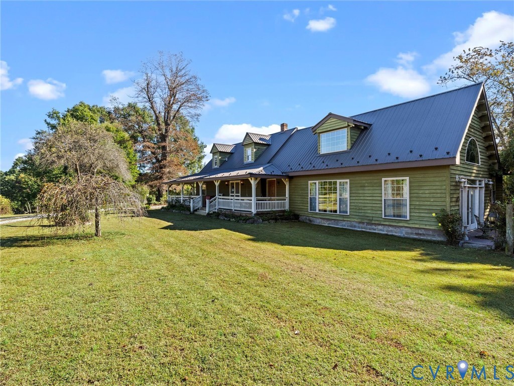 1024 Back Mountain Road Dillwyn, VA 23936 - Photo 50 of 70 a view of a house with a swimming pool