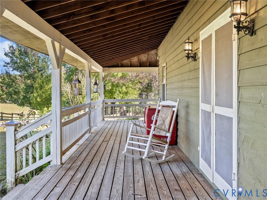 1024 Back Mountain Road Dillwyn, VA 23936 - Photo 59 of 70 a view of a two chairs in the balcony