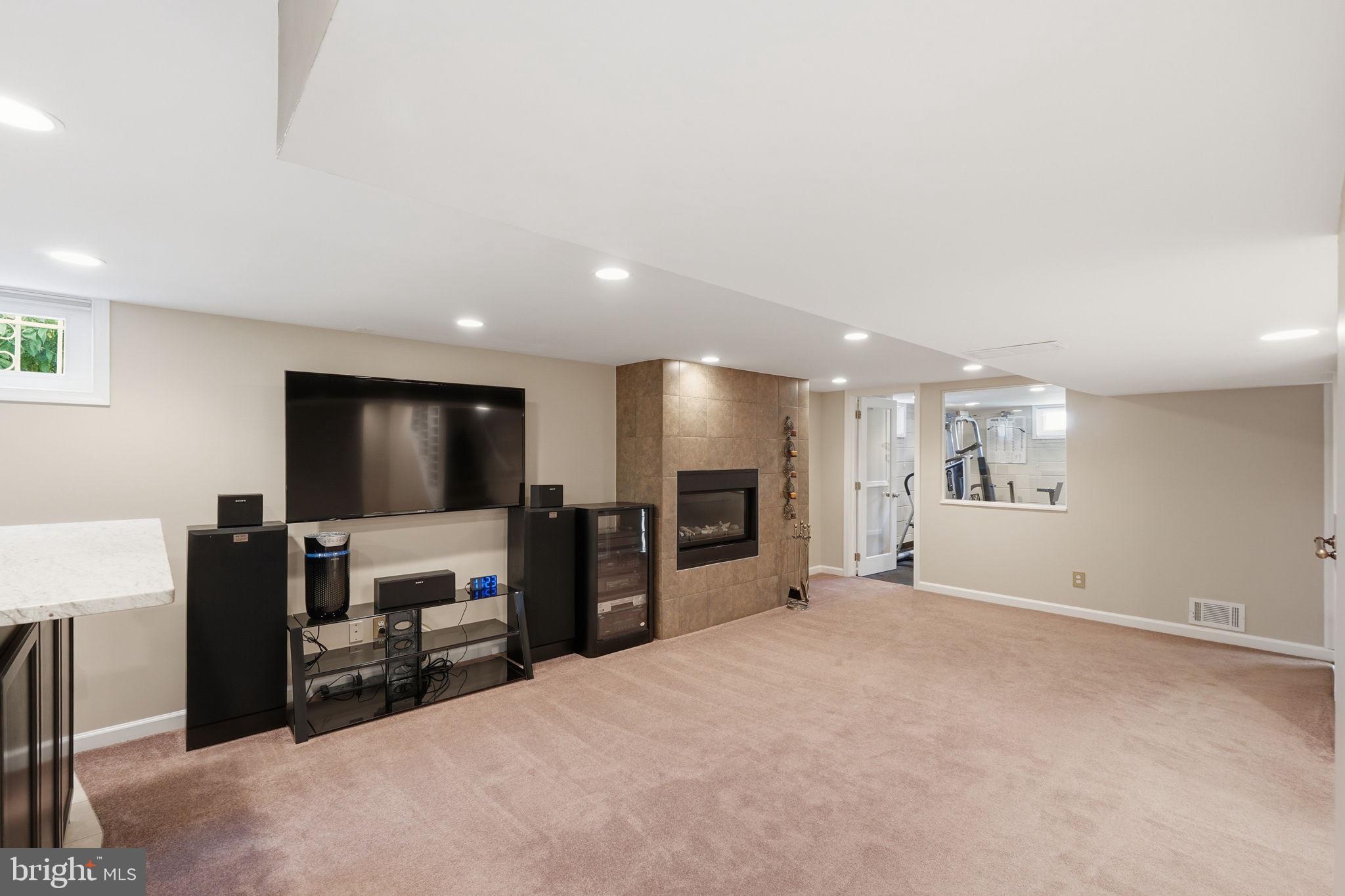 10713 Gregory Street Silver Spring, MD 20901 - Photo 23 of 38 Wow-expansive Rec Rm-great for un-winding