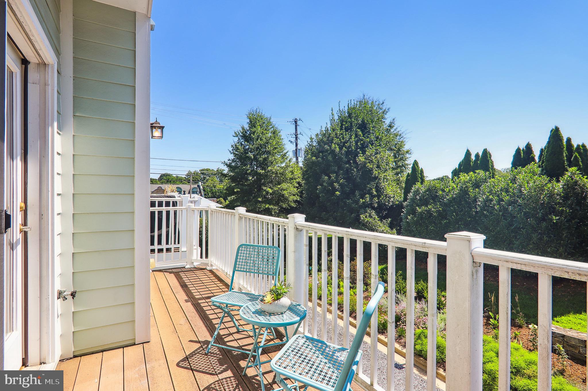 9504 Ament Street Silver Spring, MD 20910 - Photo 11 of 25 Main level deck with gas hook up and grill