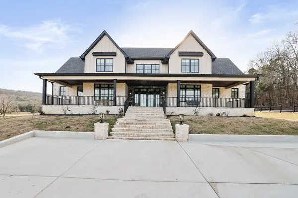front view of house with a yard