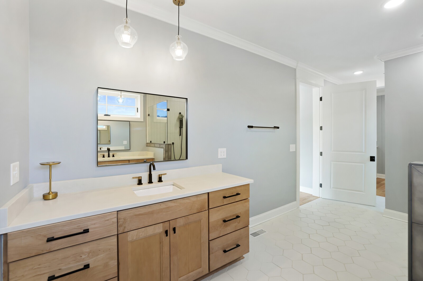 3755 Holmes Gap Road Watertown, TN 37184 - Photo 22 of 71 a bathroom with a sink double vanity and a mirror