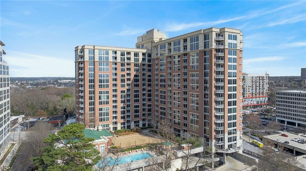 1820 Peachtree Road Northwest, Unit 312 Atlanta, GA 30309 - Photo 49 of 51 a front view of a building