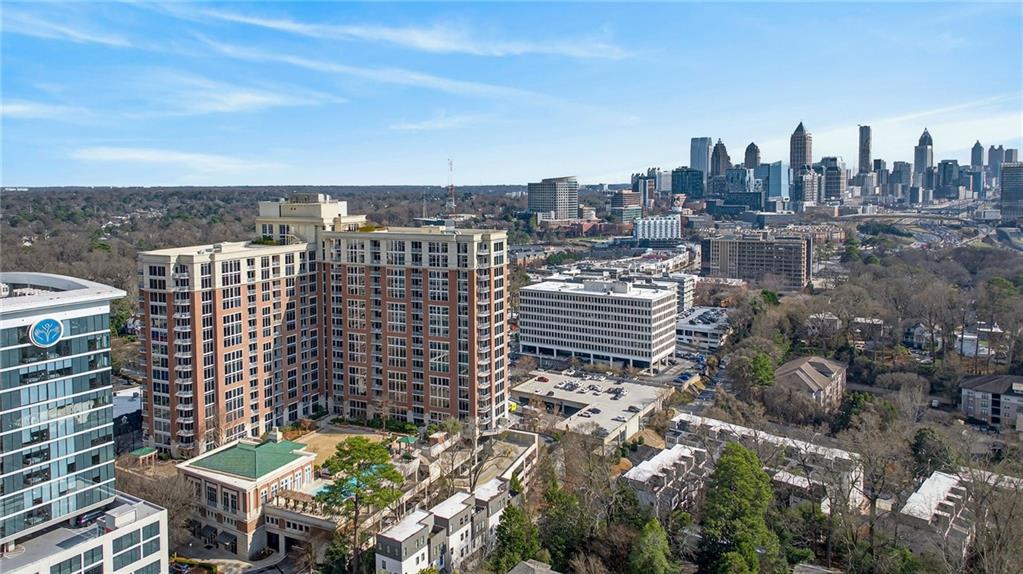 1820 Peachtree Road Northwest, Unit 312 Atlanta, GA 30309 - Photo 50 of 51 a view of a city