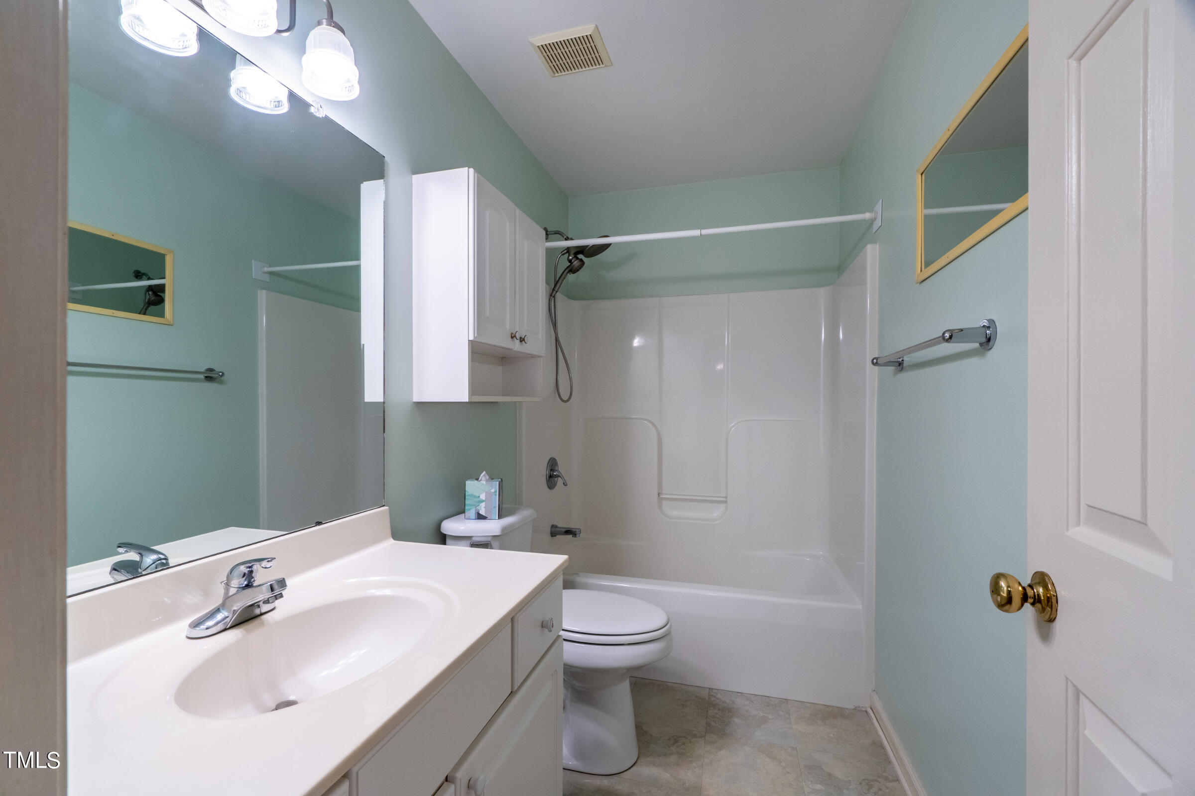 2 Summer Ridge Durham, NC 27712 - Photo 22 of 29 a bathroom with a sink a toilet and shower
