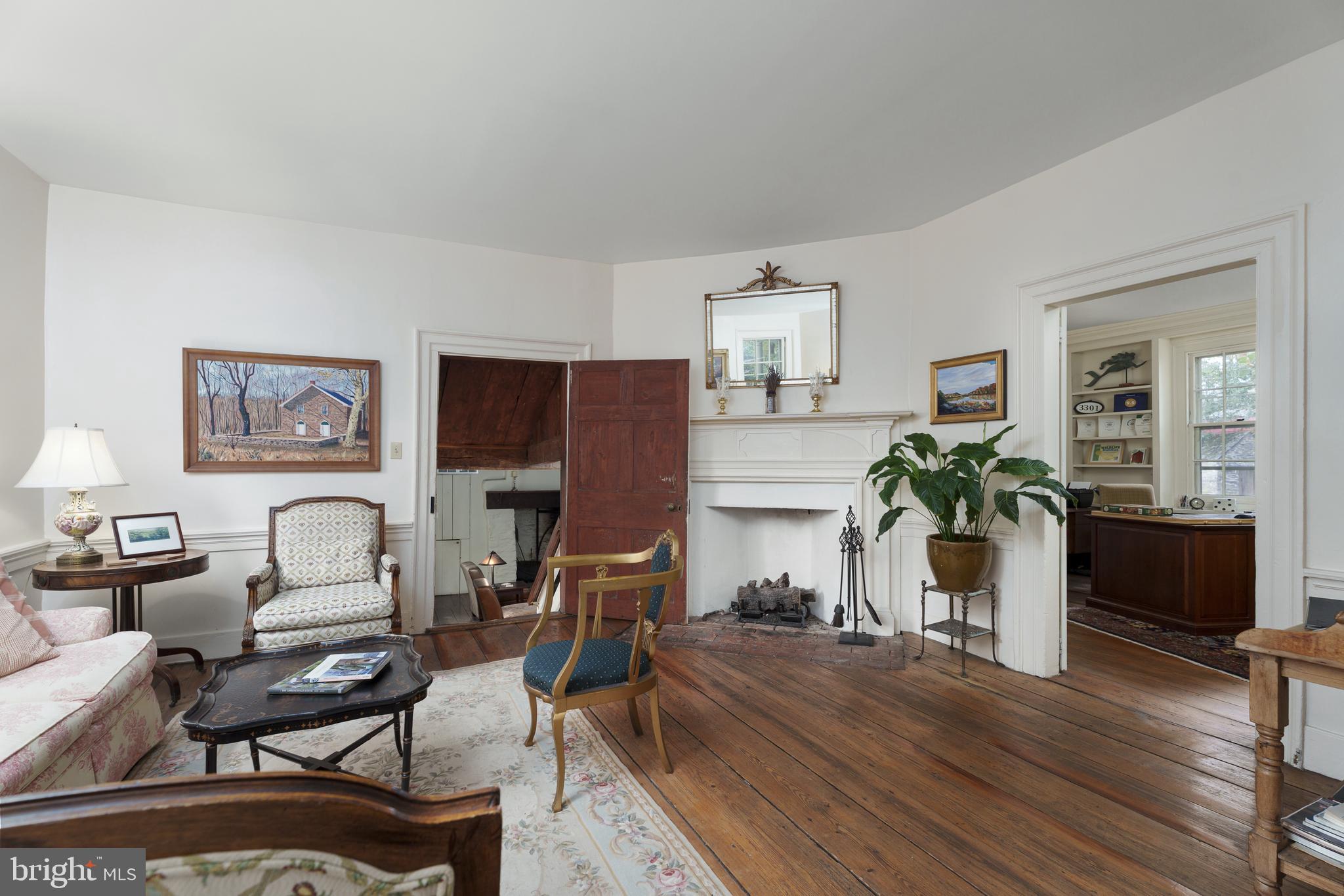 3301 Lawrenceville Road Princeton, NJ 08540 - Photo 16 of 47 An office is right off of the formal living room.