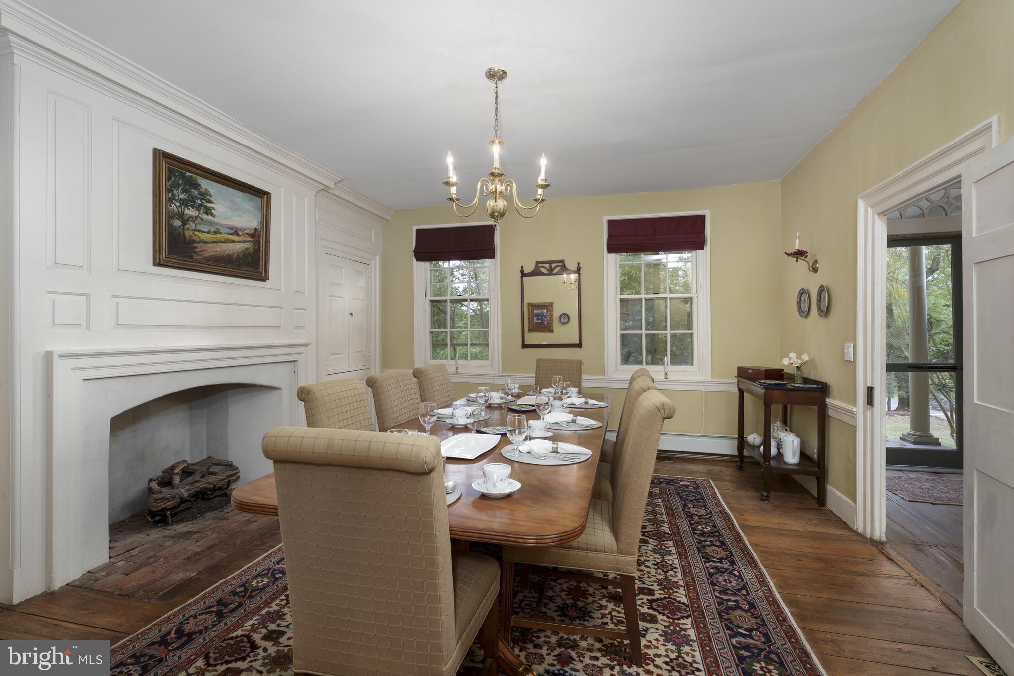 3301 Lawrenceville Road Princeton, NJ 08540 - Photo 22 of 52 Original woodworking and fireplace.