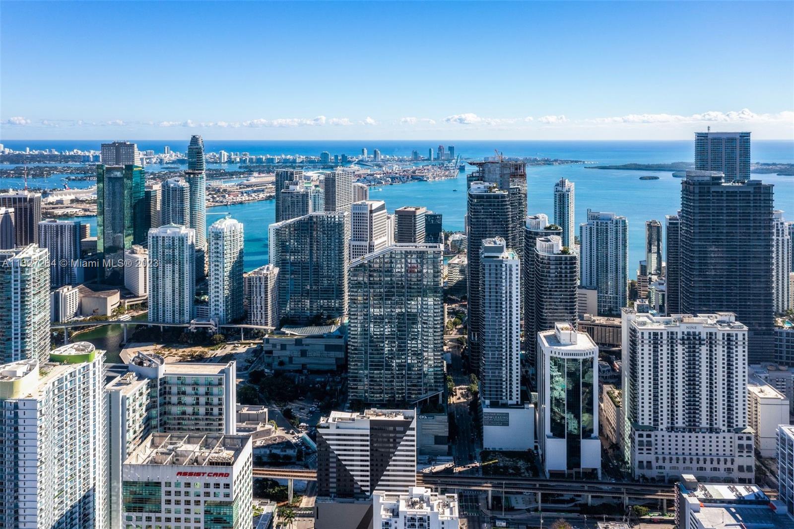 88 Southwest 7th Street, Unit 1212 Miami, FL 33130 - Photo 38 of 45 a view of a city with tall buildings
