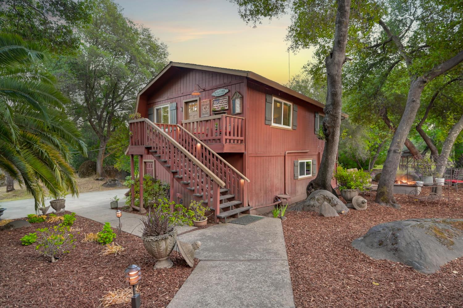 7333 Surette Lane Loomis, CA 95650 - Photo 20 of 42 a front view of a house with garden