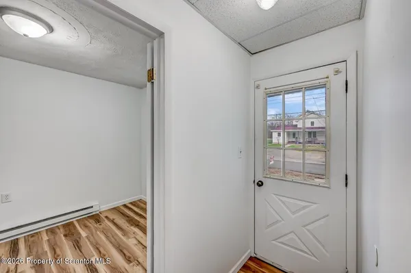 a view of front door