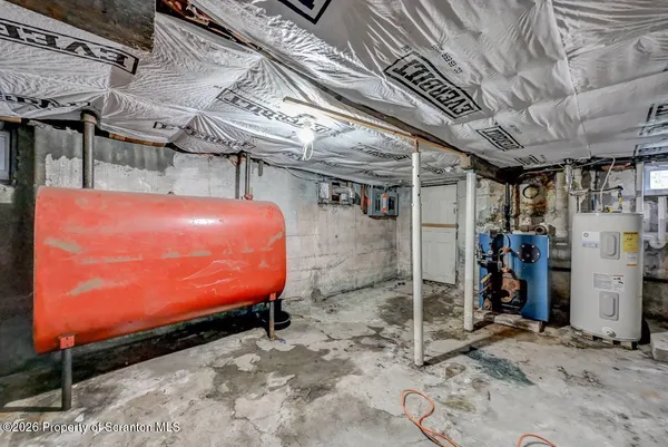a view of a storage room