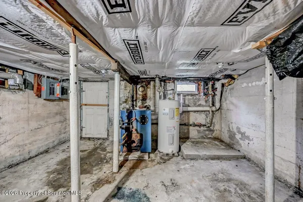 a view of balcony with wooden floor and stairs