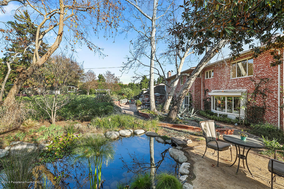 995 Hampton Road Arcadia, CA 91006 - Photo 98 of 126 Koi pond