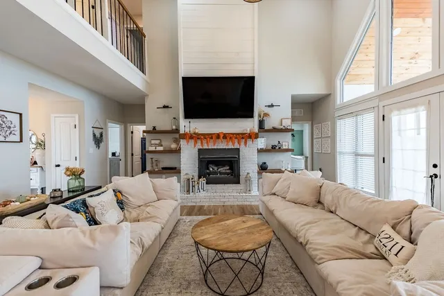 a bedroom with a bed furniture and window