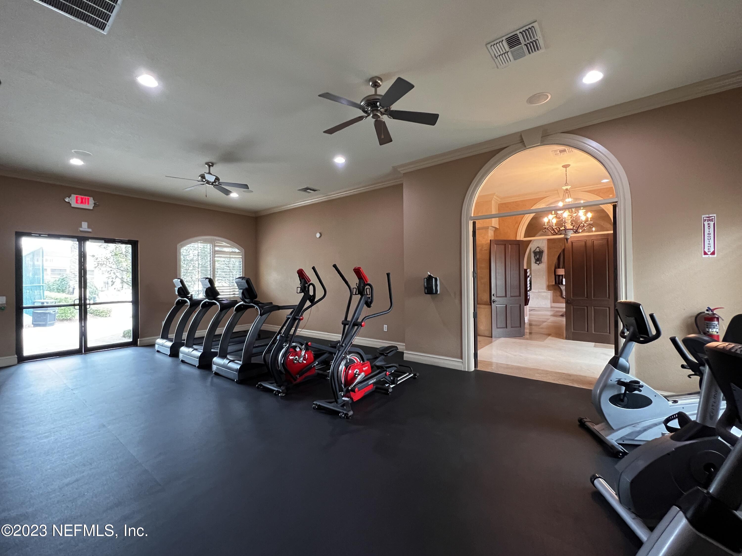 9745 Touchton Road, Unit 1702 Jacksonville, FL 32246 - Photo 46 of 62 a view of a room with gym equipment