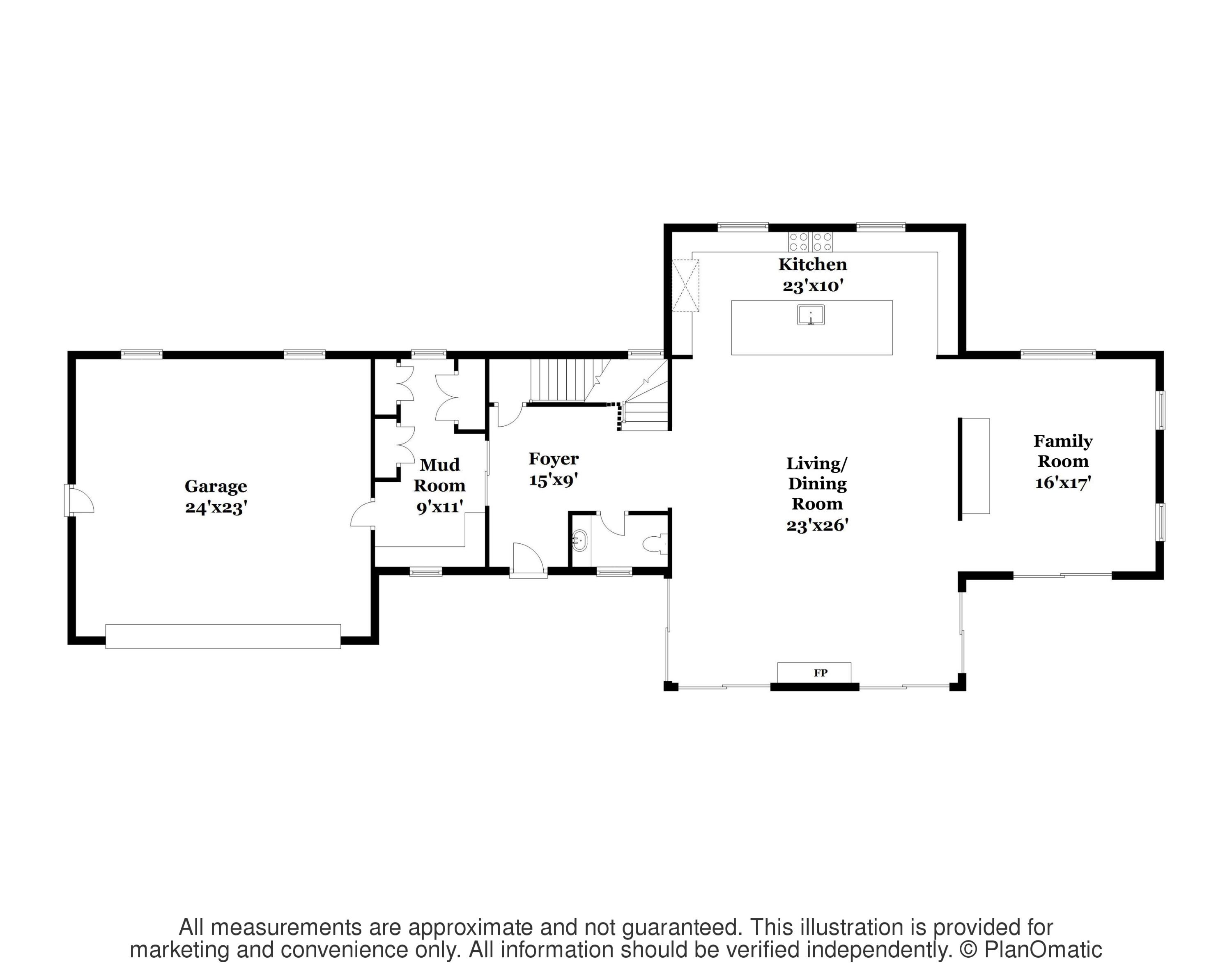 14 Clocks Lane Darien, CT 06820 - Photo 44 of 46 a picture of a floor plan