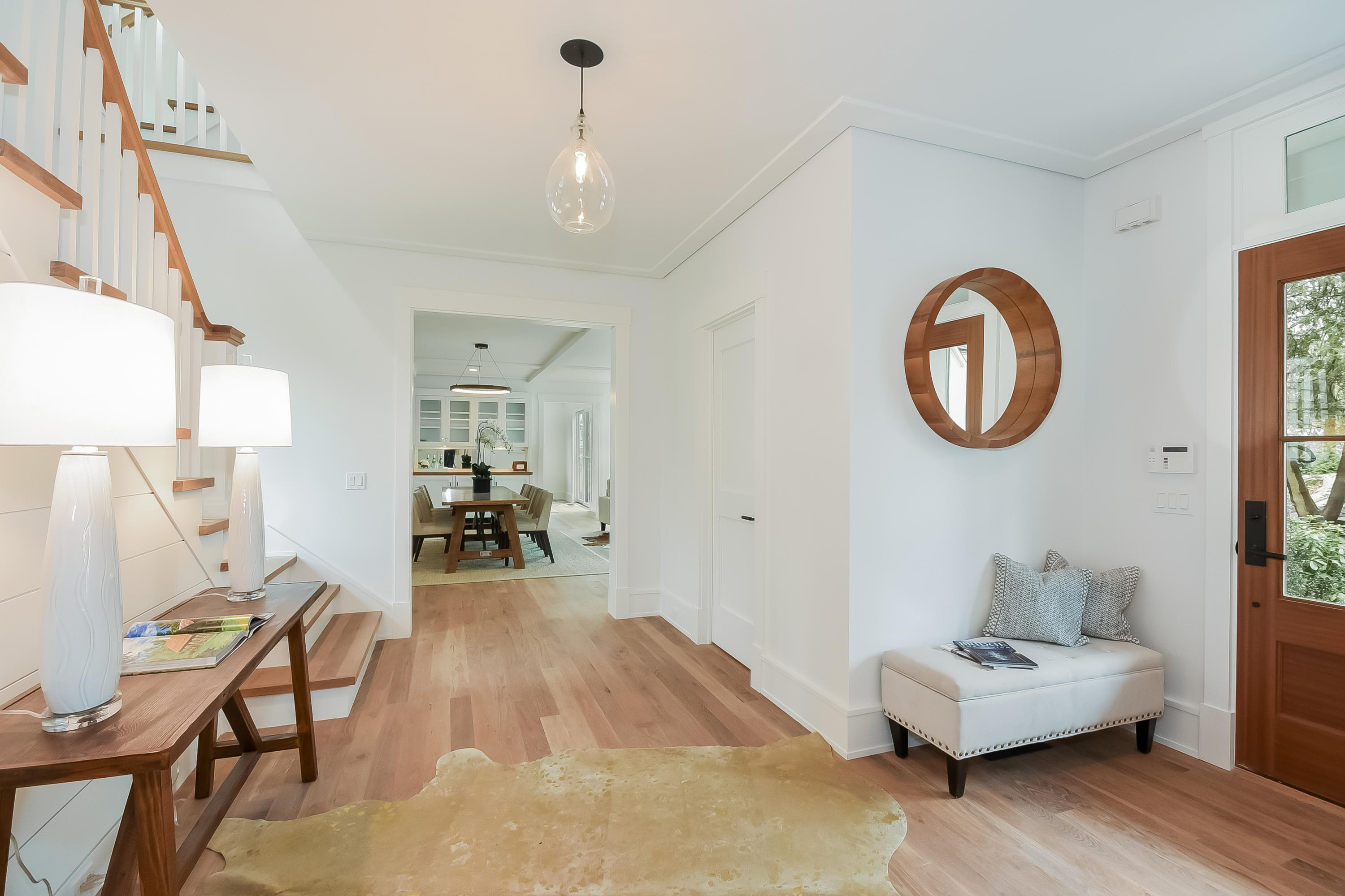 14 Clocks Lane Darien, CT 06820 - Photo 5 of 46 a living room with furniture and a wooden floor