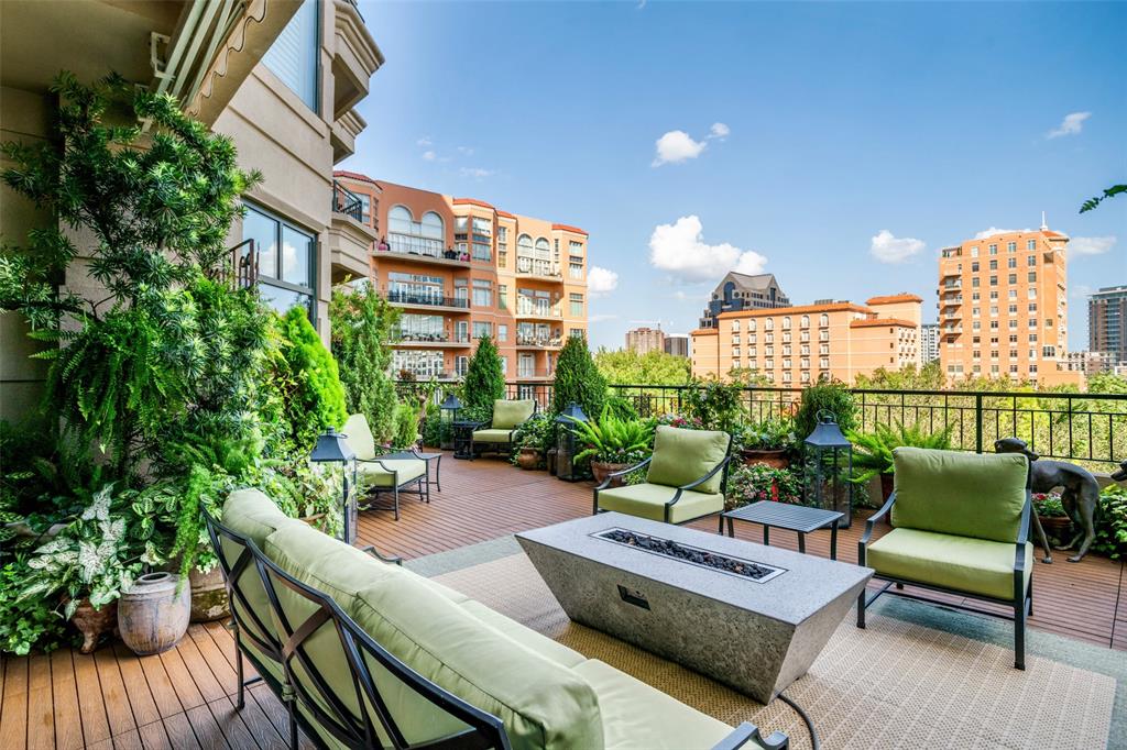 2828 Hood Street, Unit 403 Dallas, TX 75219 - Photo 10 of 18 Landscaped Terrace.