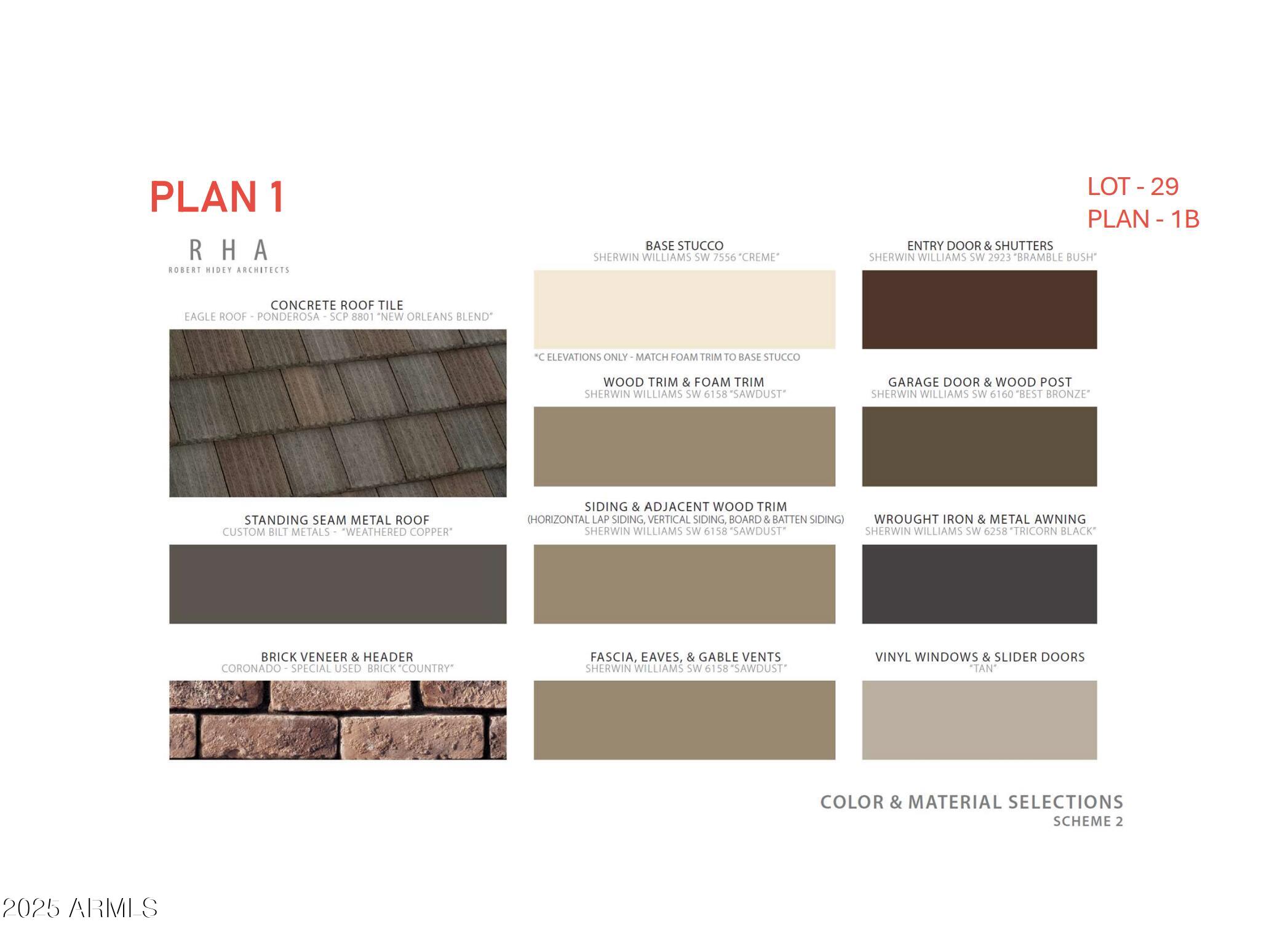 2469 West Rowel Road Phoenix, AZ 85085 - Photo 6 of 11 Lot 29 colors