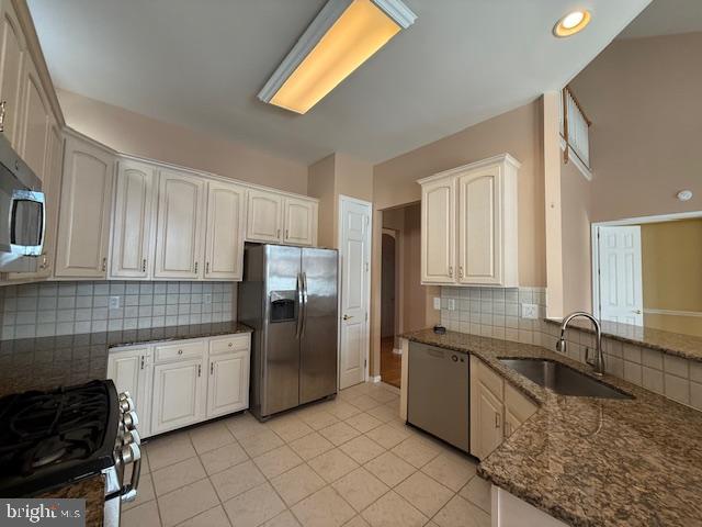 121 Einstein Way Cranbury, NJ 08512 - Photo 10 of 33 a kitchen with stainless steel appliances granite countertop a sink and a refrigerator