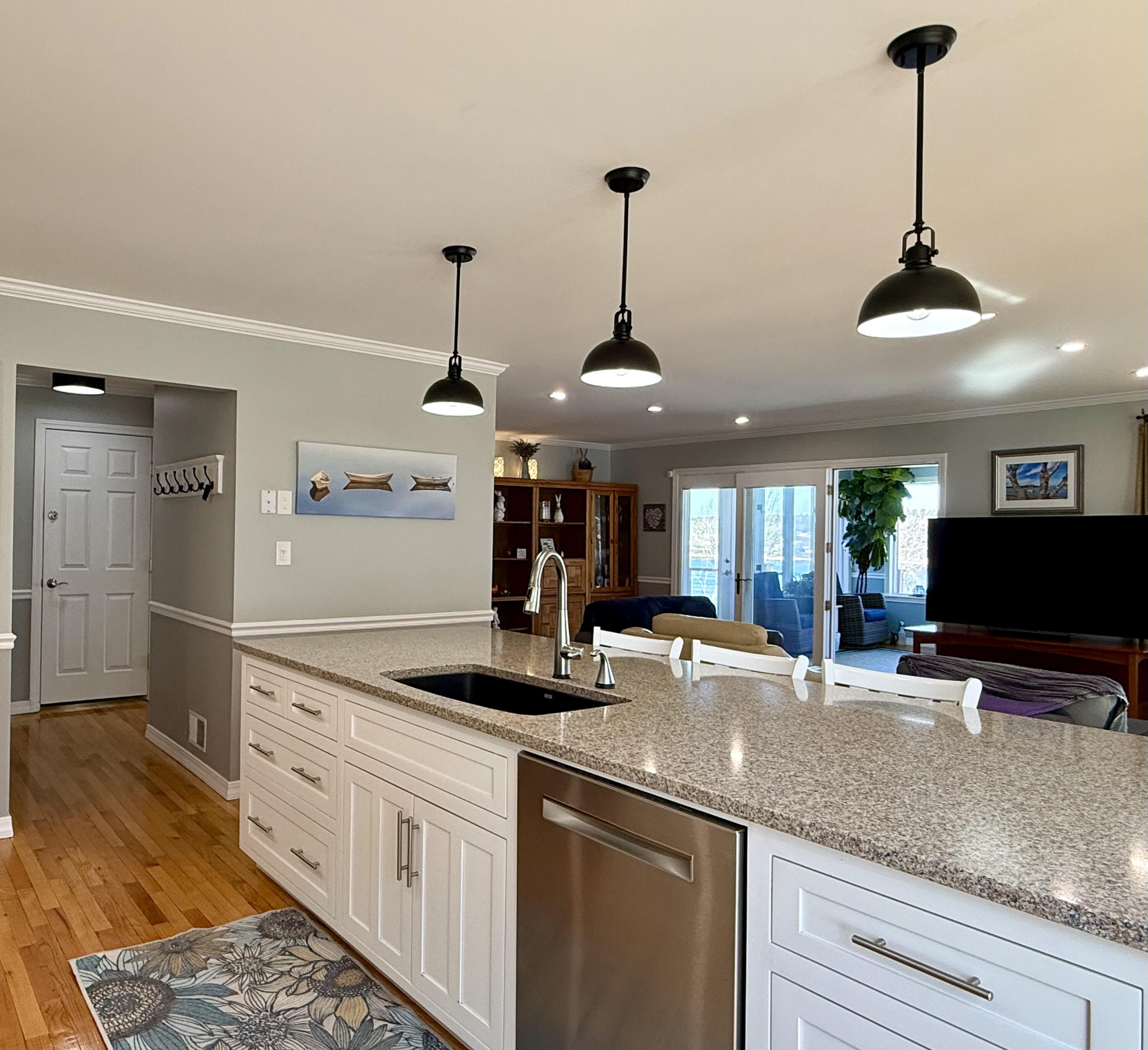 918 Main Street Calais, ME 04619 - Photo 17 of 121 Kitchen looking towards the living room