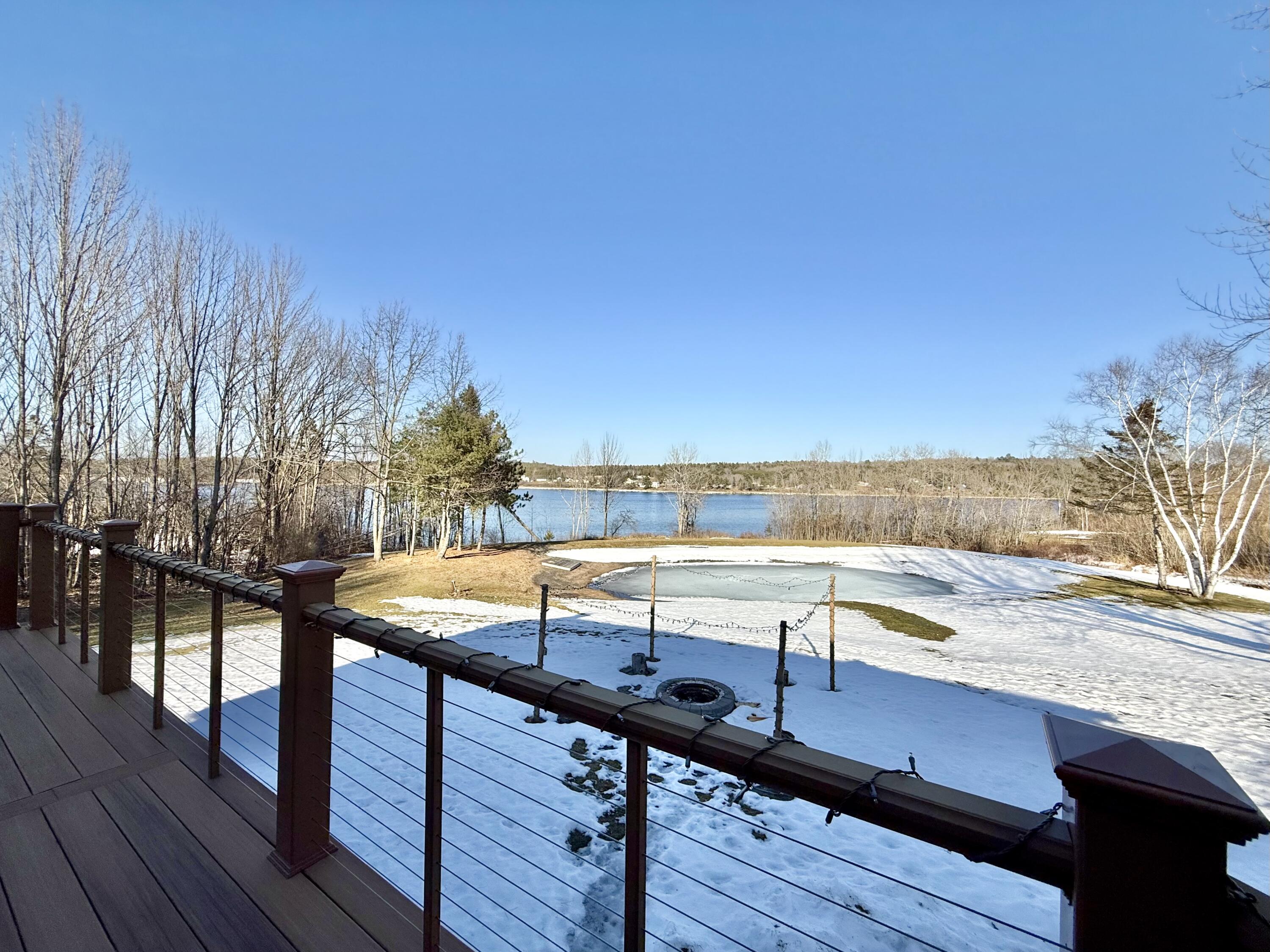 918 Main Street Calais, ME 04619 - Photo 33 of 115 Views of the pond & backyard